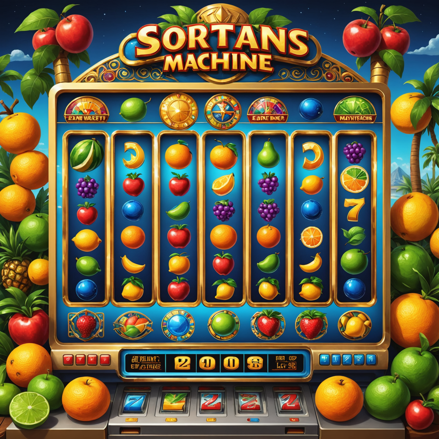 Various slot machine themes including fruits, Egyptian symbols, and adventure icons, showcasing the diversity and timelessness of popular slot designs